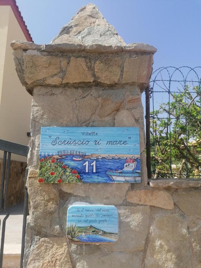 Villetta Scruscio ri Mare Favignana Esterno foto